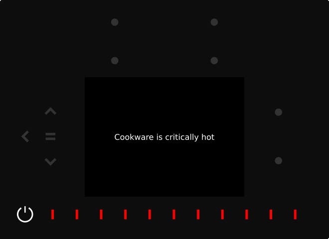 critical hot screen