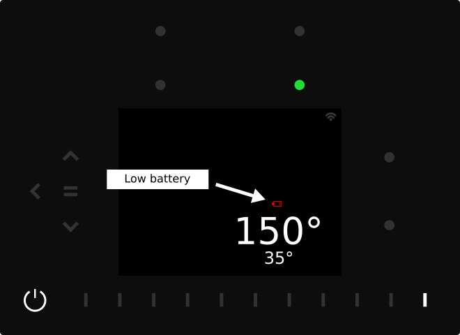 low battery cookware
