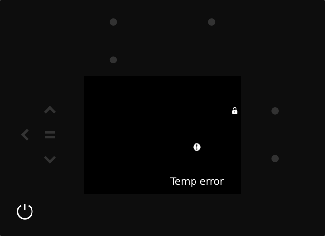 temp error